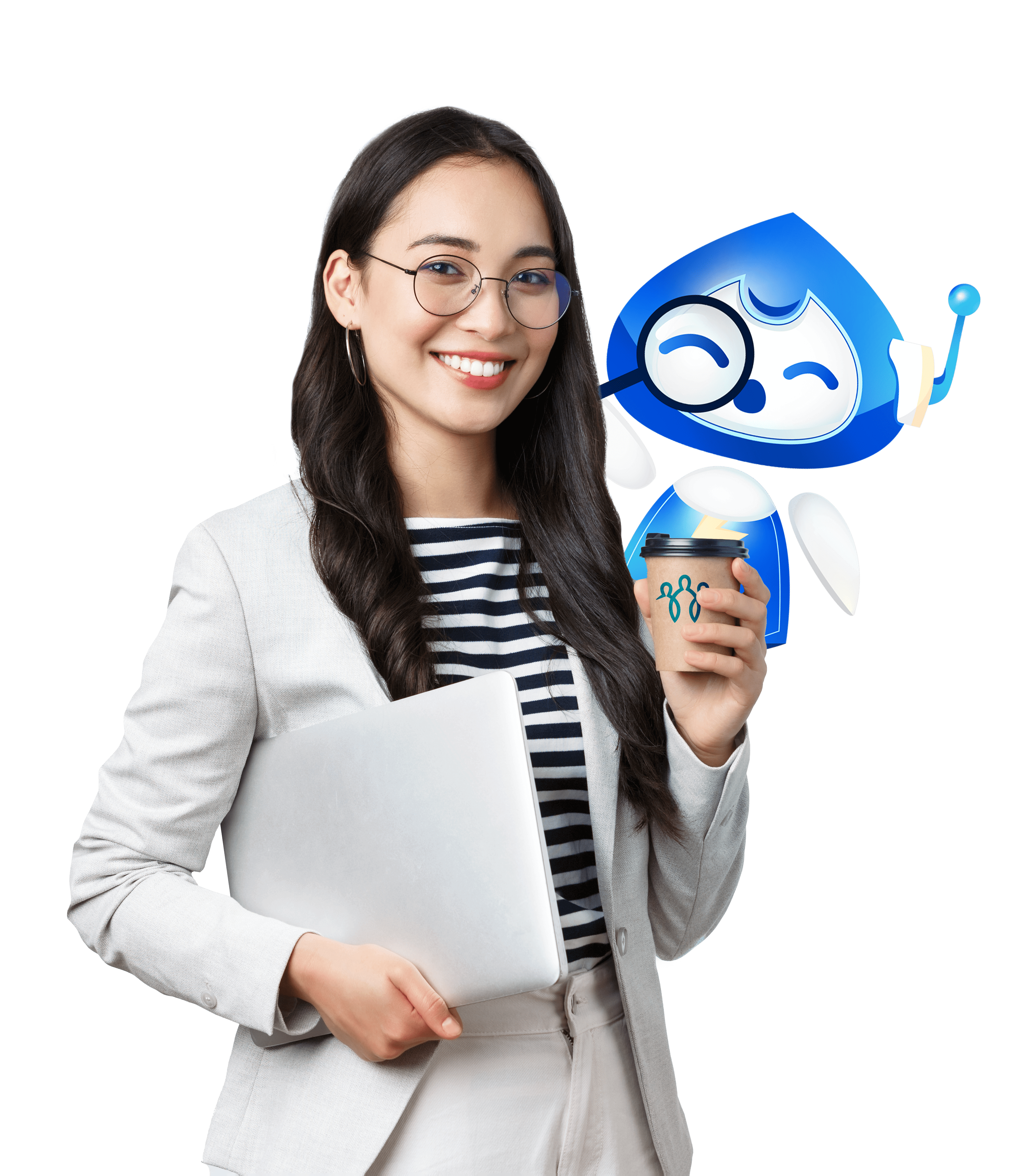 Cô gái và Robot JOBSGO